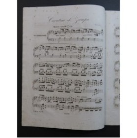 HERZ Henri Variations Zampa op 66 Piano ca1832