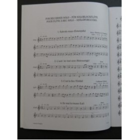 Répertoire for Music Schools 1a 56 Pièces Recorder Flûte à bec 1999