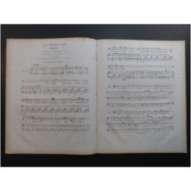 VOGEL Adolphe Un petit Sou Chant Piano 1835