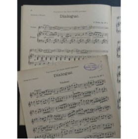 DRDLA Franz Album 5 Pièces Violon Piano 1908