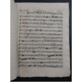 SARTI Giuseppe In quel barbaro momento Chant Orchestre 1787