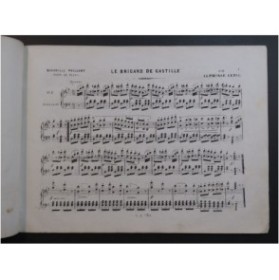LEDUC Alphonse Le Brigand de Castille Piano ca1850