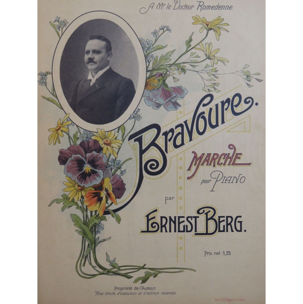 BERG Ernest Bravoure Piano