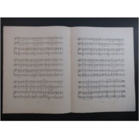 MARGIS Alfred La Forêt de Noël Chant Piano 1906