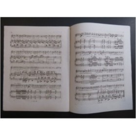 VIAULT Edmond Le Rêve du Poète Chant Piano ca1850