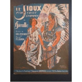 SIEULLE J. Le Sioux Fox-Trot Piano 1922
