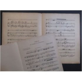 RAVEL Maurice Pièce en Forme de Habanera Piano Violoncelle 1946