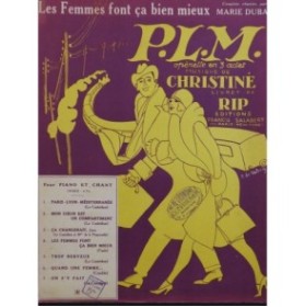 CHRISTINÉ Henri Les Femmes Font ça bien Mieux Chant Piano 1925