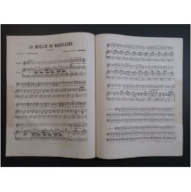 ARNAUD Étienne Le Moulin de Madeleine Chant Piano ca1860