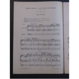 CAPOCCI Filippo Dix Pièces Pour Orgue ca1895