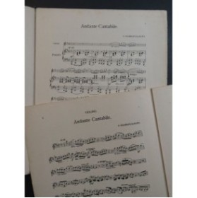SGAMBATI G. Due Pezzi op 24 Violon Piano ca1891