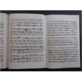 HENRION Paul La Manola Chant Piano 1848