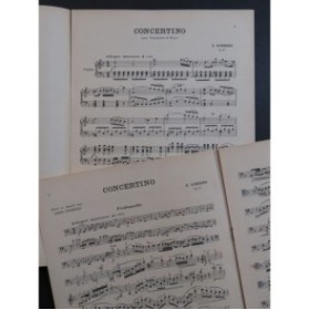 ROMBERG B. Concertino Violoncelle Piano 1926