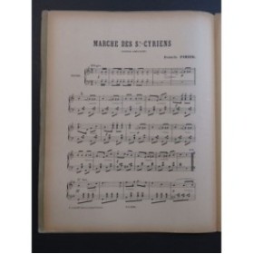 CHRÉTIEN Hedwige Marche des St Cyriens Piano 1930