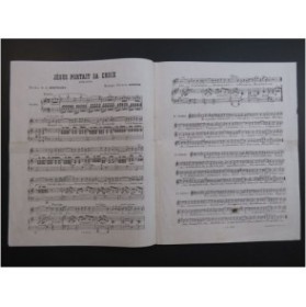 ARNAUD Étienne Jésus portait sa Croix Chant Piano ca1860