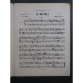 GOUNOD Charles La Nacelle Piano 4 Mains ca1870