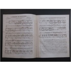 ABADIE Louis La Marchande des Quatre Saisons Chant Piano ca1850