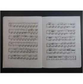 CONCONE Joseph Le Langage des Fleurs Les Primevères Piano ca1847