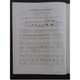 Le Touriste et la Bergère Chant Piano ca1850
