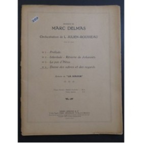 DELMAS Marc La Giaour No 4 Danse des Sabres Orchestre 1929