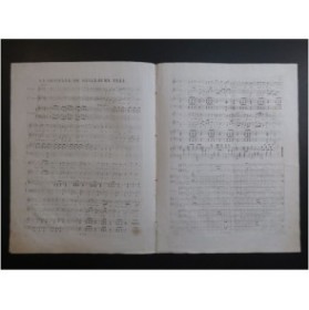 BRUGUIÈRE Édouard La Chapelle de Guillaume Tell Chant Piano ca1830