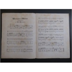 MECHELARRE Ed. Marchande de Gâteaux Chant Piano XIXe siècle