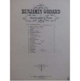 GODARD Benjamin Valse No 2 op 56 Piano ca1880