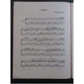 GODARD Benjamin Valse No 2 op 56 Piano ca1880