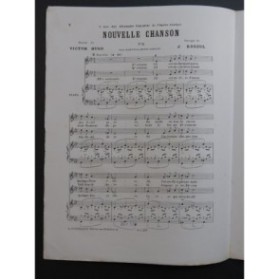 KOSZÜL Julien Nouvelle Chanson Chant Piano ca1880