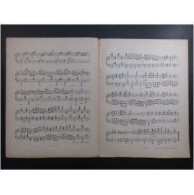 DUBOIS Théodore Les Bucherons Chant Piano 1893