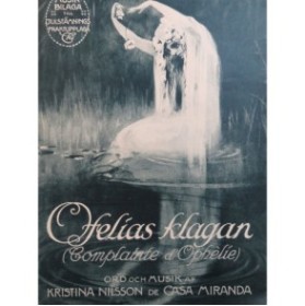 NILSSON Kristina Ofelias Klagan Chant Piano