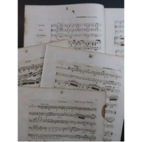 BEETHOVEN Quatuor Piano Quartet No 1 Piano Violon Alto Violoncelle ca1850