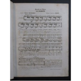 HERVÉ Parodie de La Favorite F. Donizetti Chant Piano ca1854
