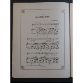 ALBENIZ Isaac Amor Summa Injuria Piano Chant 1909
