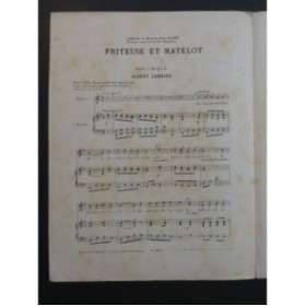 LARRIEU Albert Friteuse et Matelot Chant Piano