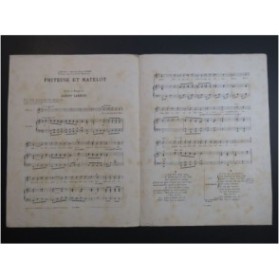 LARRIEU Albert Friteuse et Matelot Chant Piano