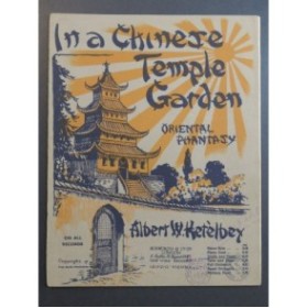 KETÈLBEY Albert W. In a Chinese Temple-Garden Violon Piano 1924