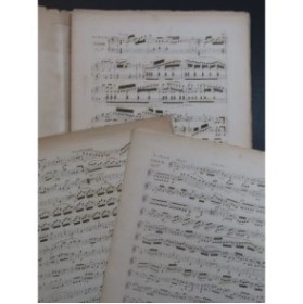 BEETHOVEN Trio op 1 No 2 Piano Violon Violoncelle ca1840