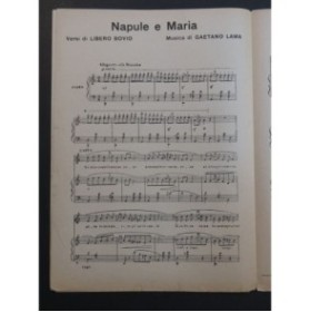 LAMA Gaetano Napule e Maria Chant Piano 1921