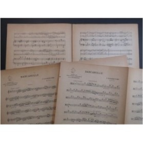 TSCHAIKOWSKY P. I. Barcarolle op 37 No 6 Piano Violon Violoncelle