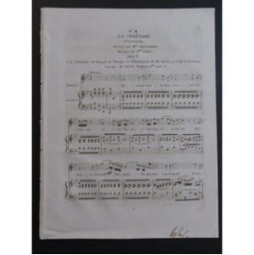 GAIL Sophie La Sérénade Chant Piano ca1830