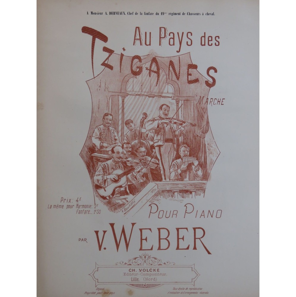 WEBER V. Au Pays des Tziganes Piano