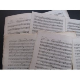 HAYDN Joseph Six Quatuors op 1 No 1 à 6 Violon Alto Violoncelle ca1805
