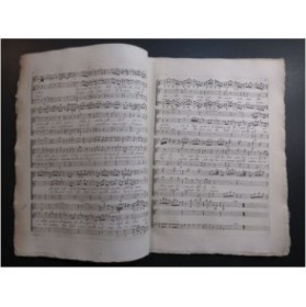 CIMAROSA Domenico Di Quest Alma Chant Orchestre 1787