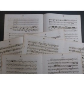 BEETHOVEN Quatuor Piano Quartet No 2 Piano Violon Alto Violoncelle ca1850