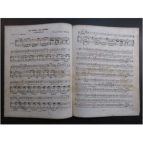 MONIOT Eugène Les Sabots de Jeanne Chant Piano ca1850