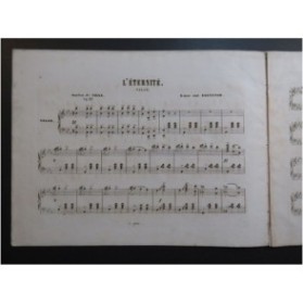 DE LILLE Gaston L'Éternité Piano ca1860