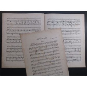WIDOR Ch. M. Sérénade Violon Piano ca1905