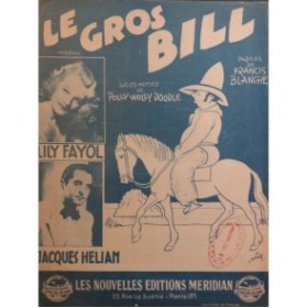 MARBOT R. Le Gros Bill Chant Piano 1945