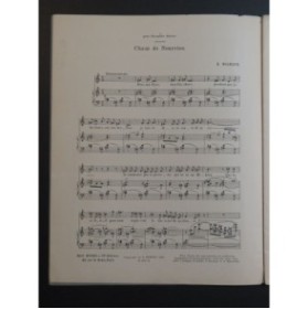 MILHAUD Darius Poëmes Juifs Chant Piano 1920